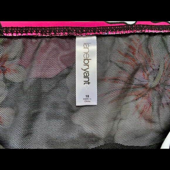 Lane Bryant high waisted swim bottoms - Picture 5 of 6
